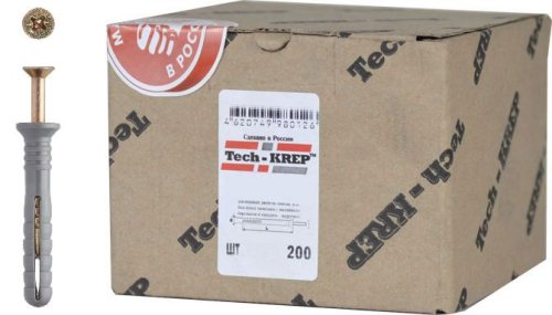 Дюбель-гвоздь потай SM-L 6х40 Tech-Krep (200 шт) картинка